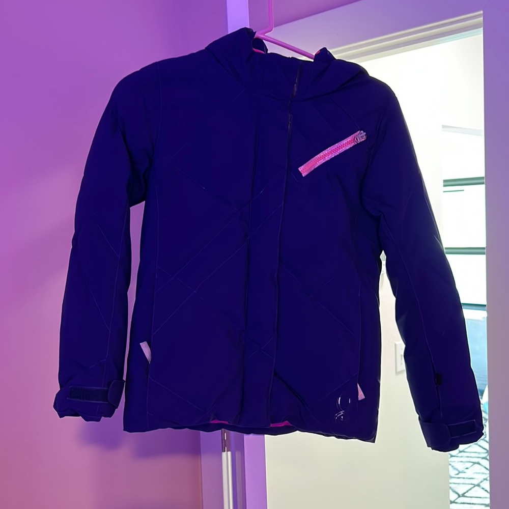 Girls size large Spyder ski jacket.